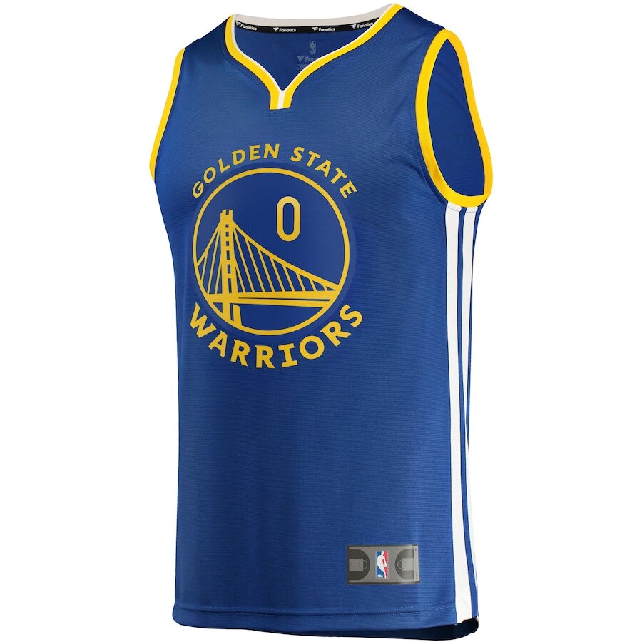 Men's Golden State Warriors Donte DiVincenzo Blue Jersey