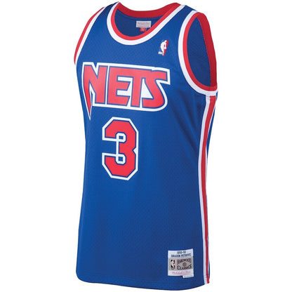 Men's New Jersey Nets Drazen Petrovic Royal Jersey