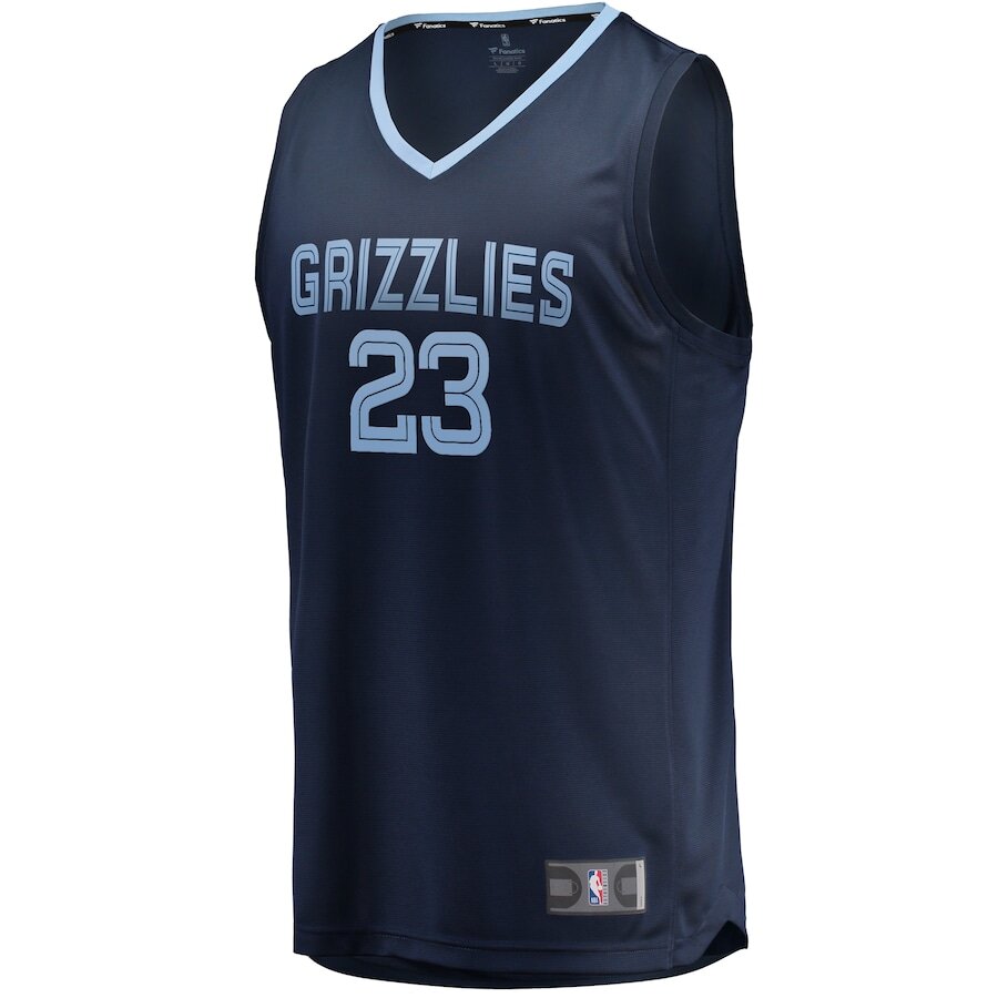 Men's Memphis Grizzlies Derrick Rose Navy Jersey