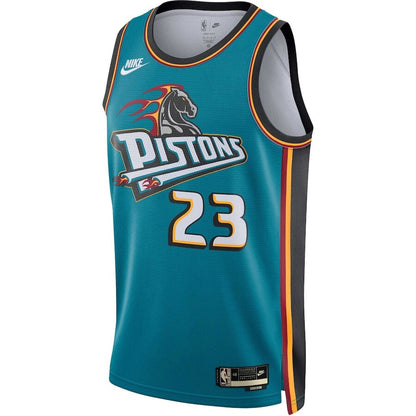 Men's Detroit Pistons Jaden Ivey Teal Jersey