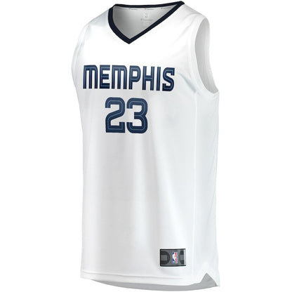 Men's Memphis Grizzlies Derrick Rose White Jersey