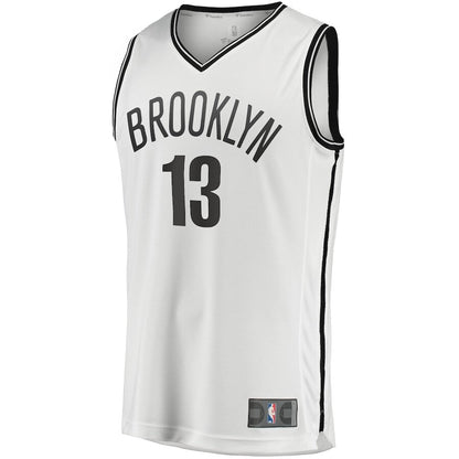 Men's Brooklyn Nets James Harden White Jersey