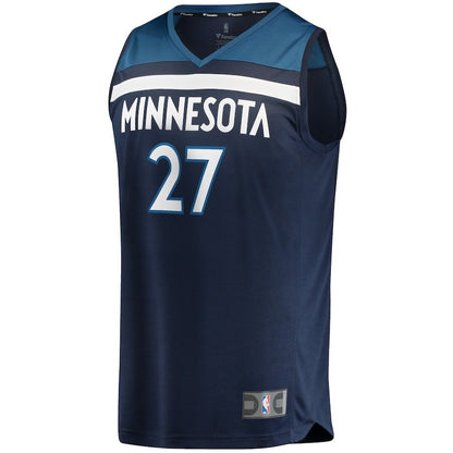 Men's Minnesota Timberwolves Rudy Gobert Navy Jersey