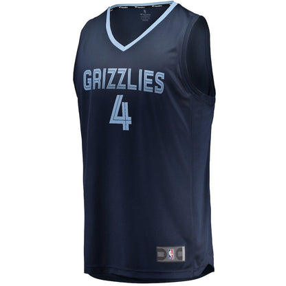 Men's Memphis Grizzlies Steven Adams Navy Jersey