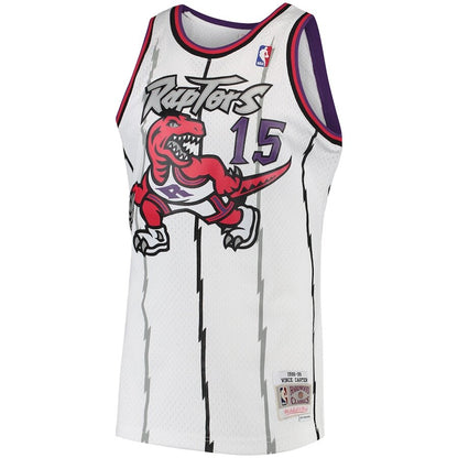 Men's Toronto Raptors Vince Carter White Jersey