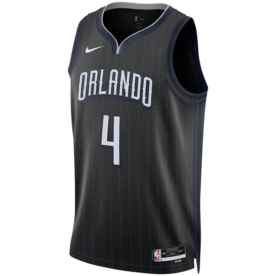 Men's Orlando Magic Jalen Suggs Black Jersey