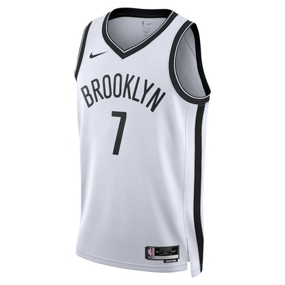 Men's Brooklyn Nets Kevin Durant White Jersey