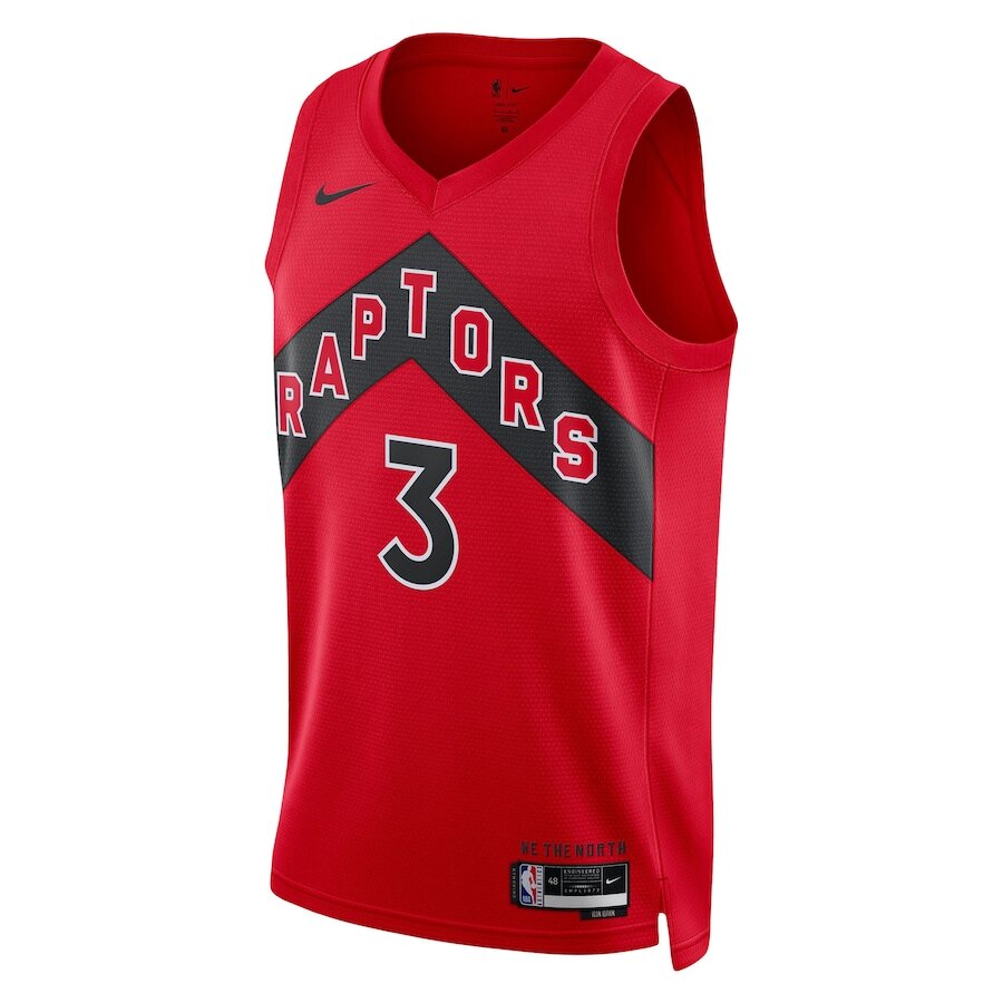 Men's Toronto Raptors OG Anunoby Red Jersey