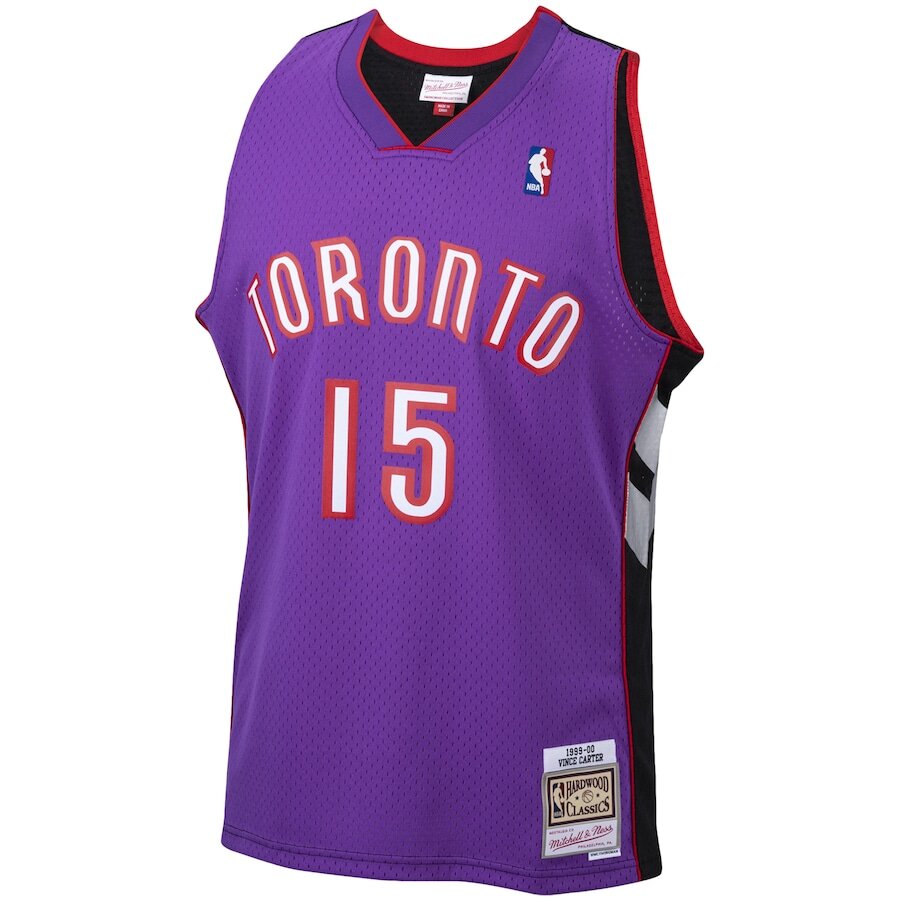 Men's Toronto Raptors Vince Carter Purple Jersey