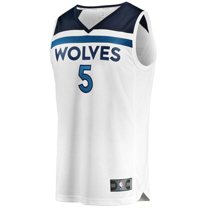 Men's Minnesota Timberwolves Anthony Edwards White Jersey