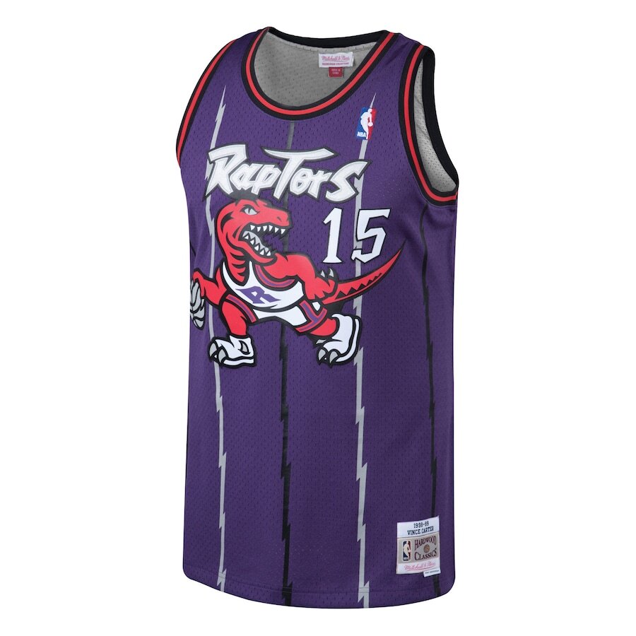 Men's Toronto Raptors Vince Carter Purple Jersey