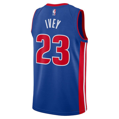 Men's Detroit Pistons Jaden Ivey Blue Jersey