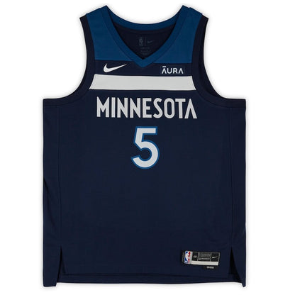 Men's Minnesota Timberwolves Anthony Edwards Navy Jersey