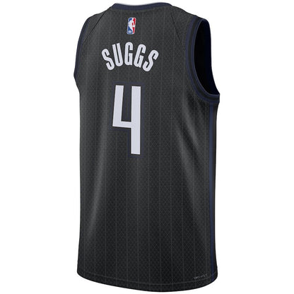 Men's Orlando Magic Jalen Suggs Black Jersey