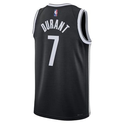 Men's Brooklyn Nets Kevin Durant Black Jersey