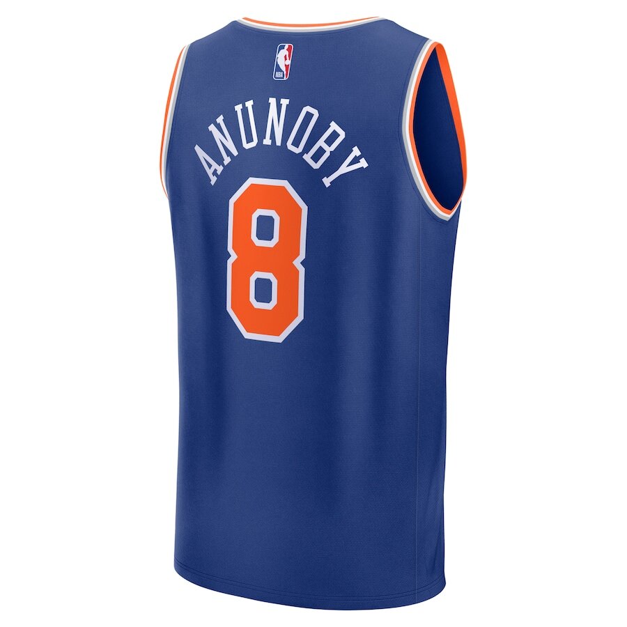 Men's New York Knicks OG Anunoby Royal Jersey – Shapers Corp