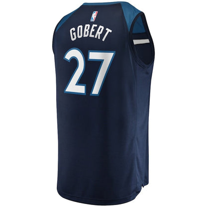 Men's Minnesota Timberwolves Rudy Gobert Navy Jersey