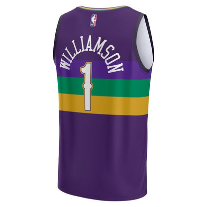 Zion Williamson New Orleans Pelicans Purple Jersey - Men