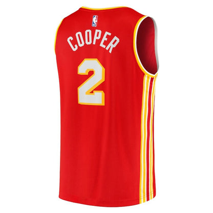 Men's Atlanta Hawks Sharife Cooper Red Jersey