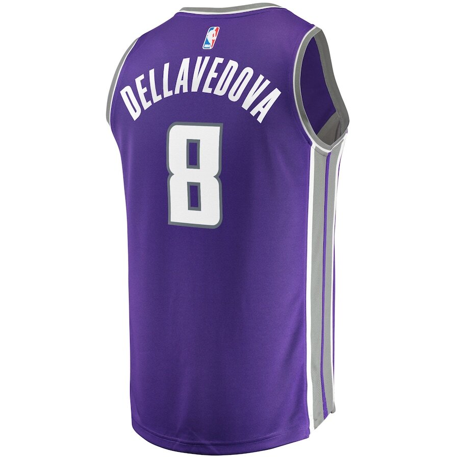 Men's Sacramento Kings Matthew Dellavedova Purple Jersey