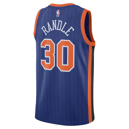 Men's New York Knicks Julius Randle Blue Jersey