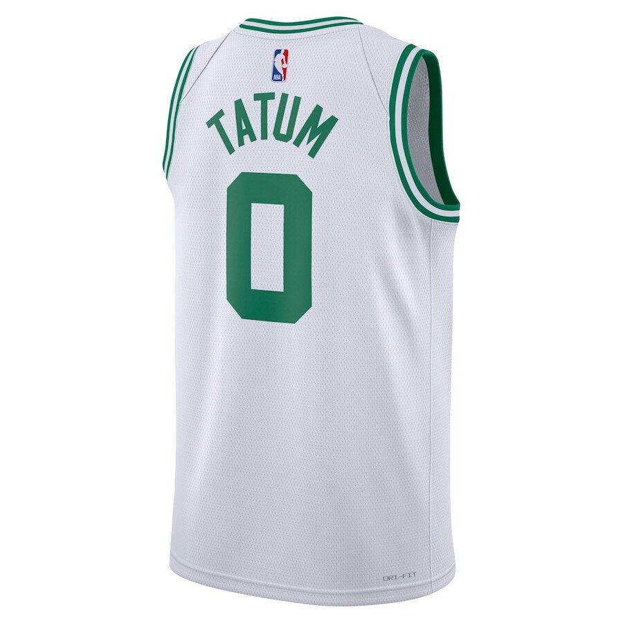 Men's Boston Celtics Jayson Tatum White Jersey