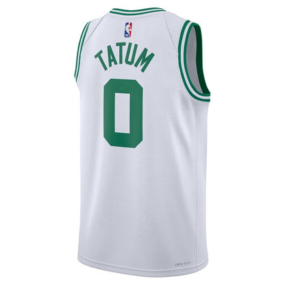 Men's Boston Celtics Jayson Tatum White Jersey