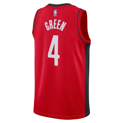 Men's Houston Rockets Jalen Green Red Jersey