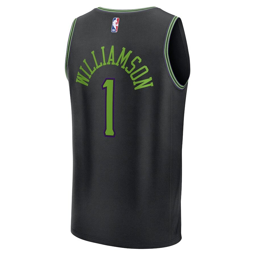 Zion Williamson New Orleans Pelicans Black Jersey - Men