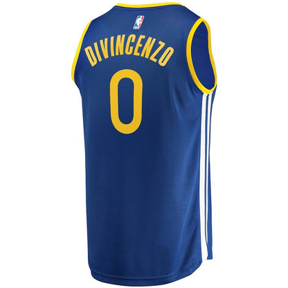 Men's Golden State Warriors Donte DiVincenzo Blue Jersey