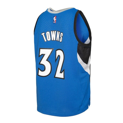 Men's Minnesota Timberwolves Karl-Anthony Towns Blue Jersey