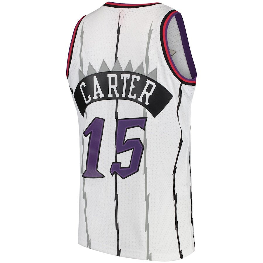 Men's Toronto Raptors Vince Carter White Jersey