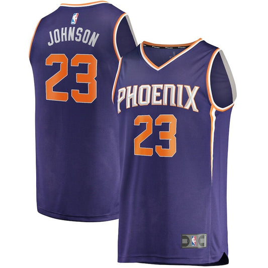 Men's Phoenix Suns Cameron Johnson Purple Jersey