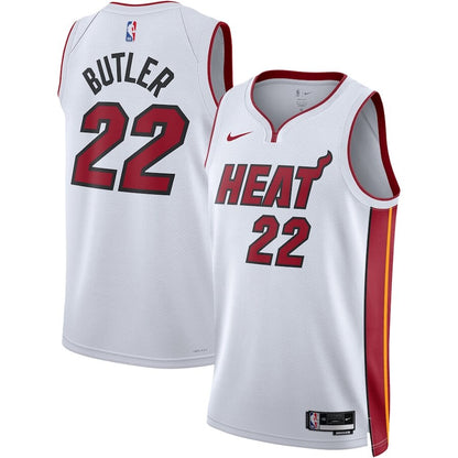 Men Miami Heat Jimmy Butler White Jersey