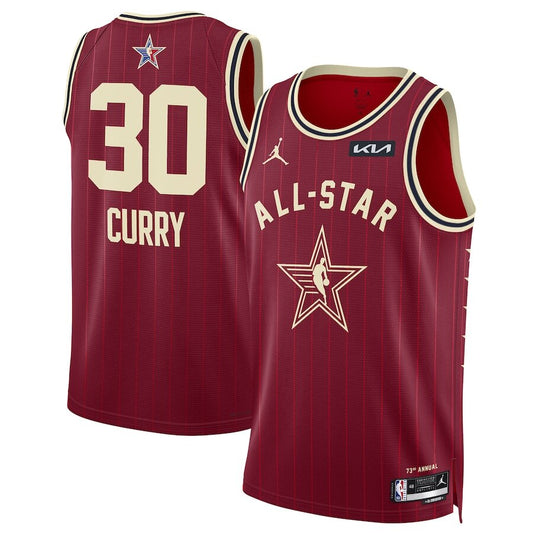 Men's Stephen Curry Golden State Warriors Crimson Jersey