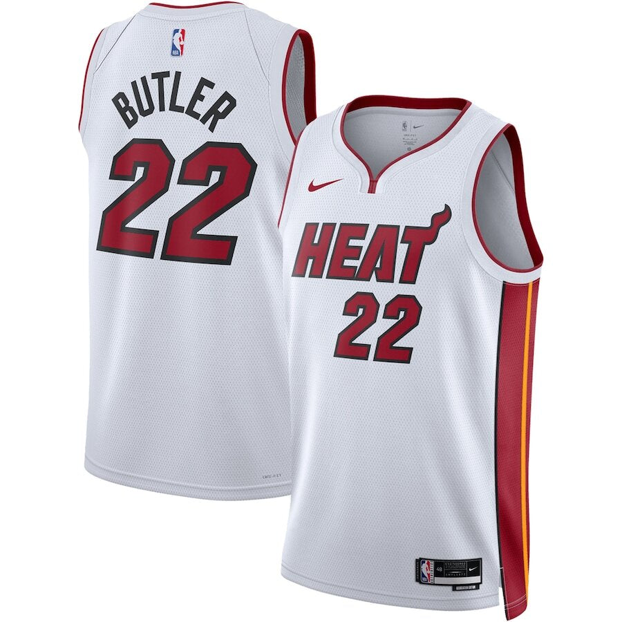 Men's Miami Heat Bam Adebayo White Jersey