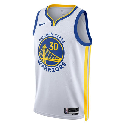 Men's Stephen Curry Golden State Warriors White Jersey