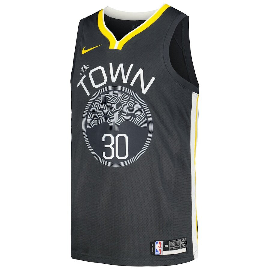 Men's Stephen Curry Golden State Warriors Gray Jersey