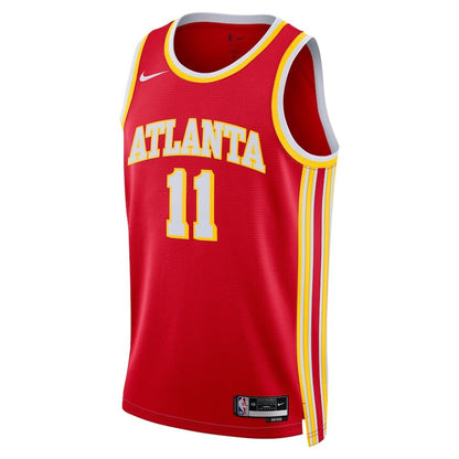 Men's Atlanta Hawks Trae Young Red Jersey