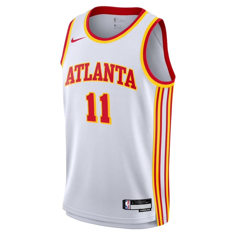 Men's Atlanta Hawks Trae Young White Jersey