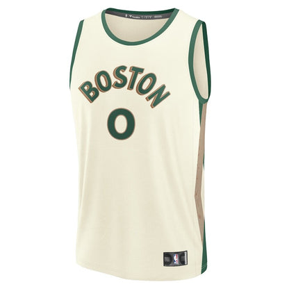 Men's Boston Celtics Jayson Tatum White Jersey