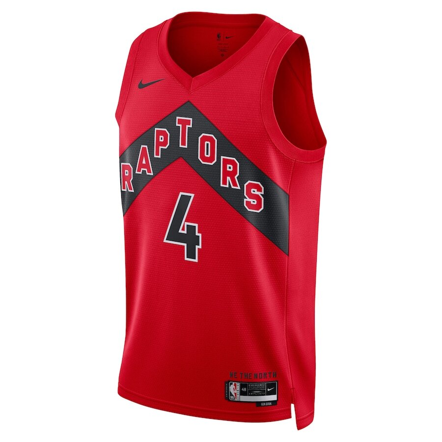 Men's Toronto Raptors Scottie Barnes Red Jersey