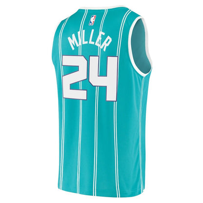 Men's Charlotte Hornets Brandon Miller Teal Jersey