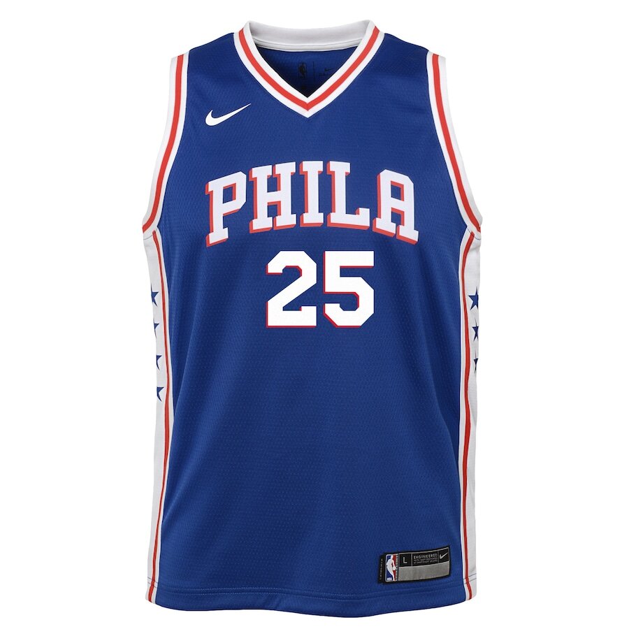 Men's Philadelphia 76ers Ben Simmons Royal Jersey