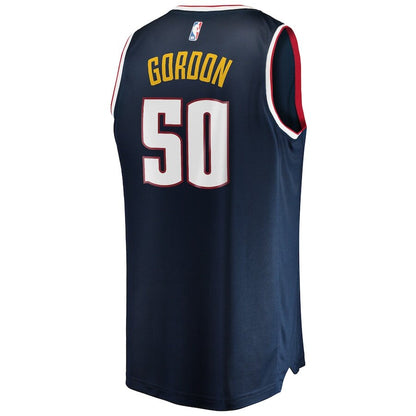 Men's Denver Nuggets Aaron Gordon Navy Jersey