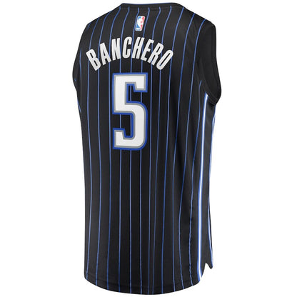 Paolo Banchero Orlando Magic Black Jersey - Men