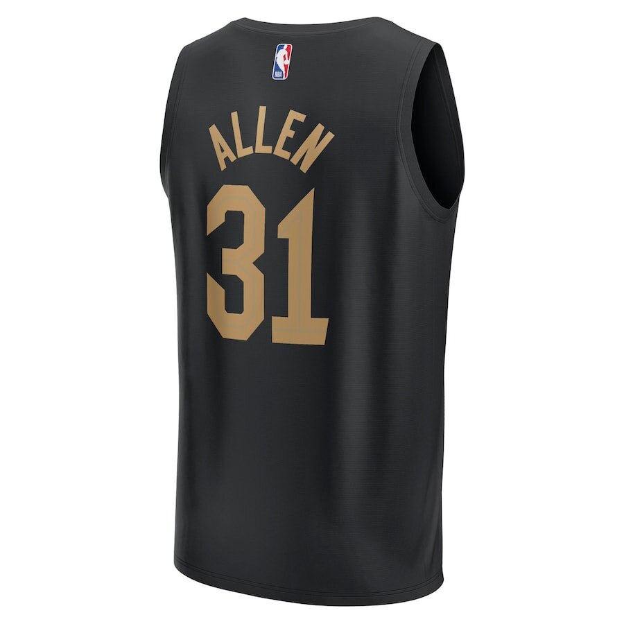 Men's Cleveland Cavaliers Jarrett Allen Black Jersey