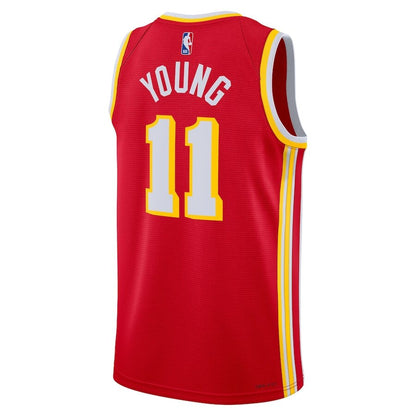 Men's Atlanta Hawks Trae Young Red Jersey