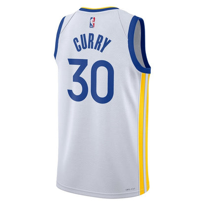 Men's Stephen Curry Golden State Warriors White Jersey