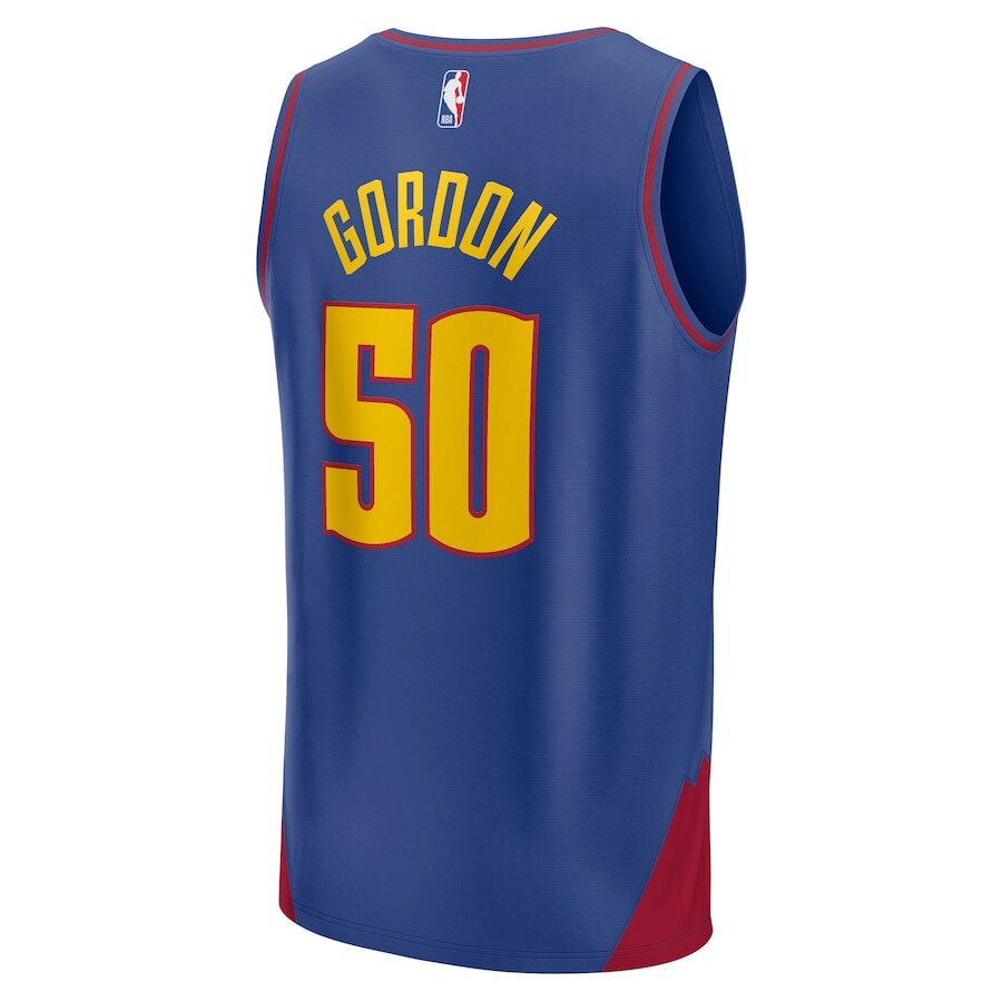 Men's Denver Nuggets Aaron Gordon Blue Jersey